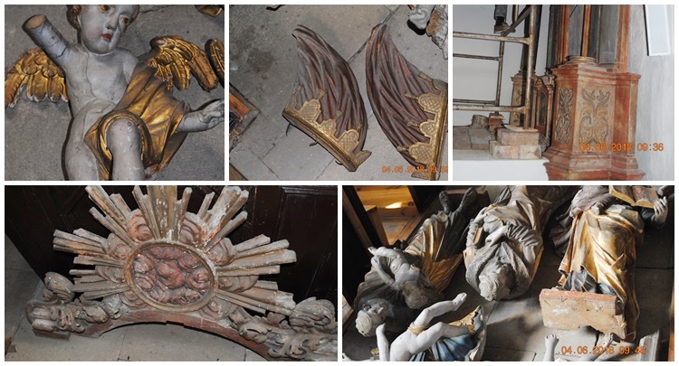 W Kurowie Wielkim ratują kościelne zabytki