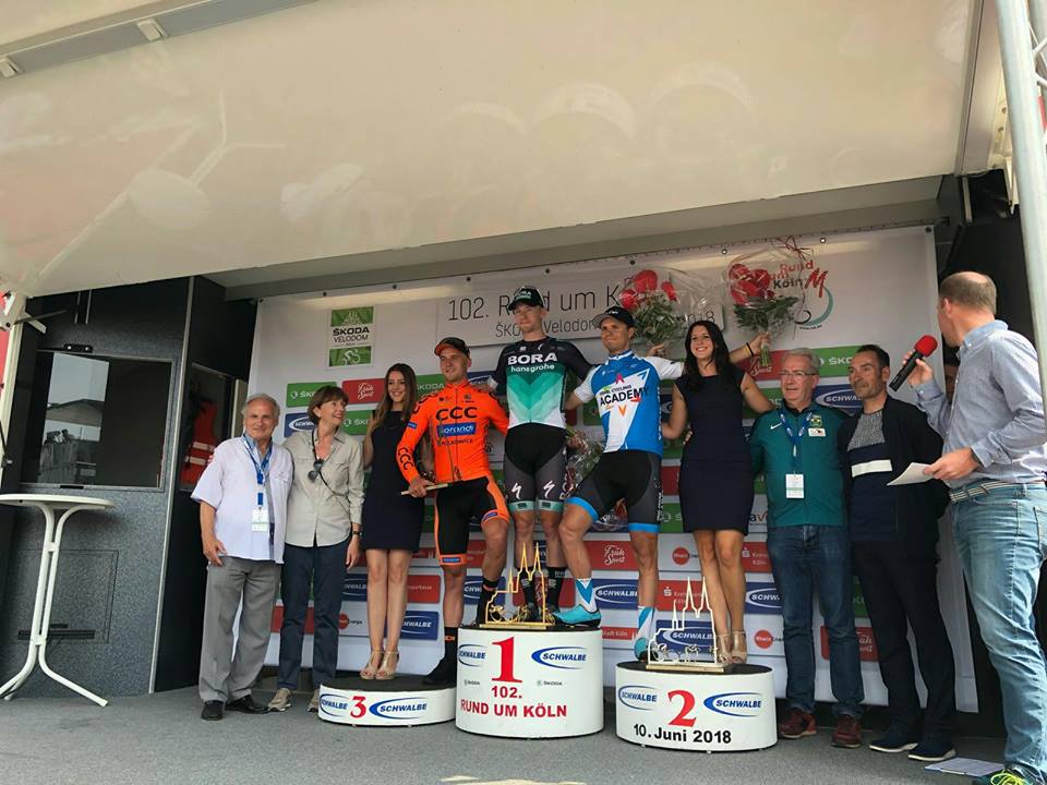 Sajnok na podium w Kolonii