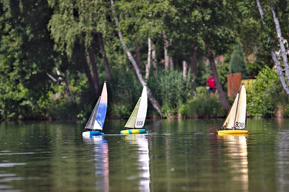 Małe statki w Rokitkach (FOTO)
