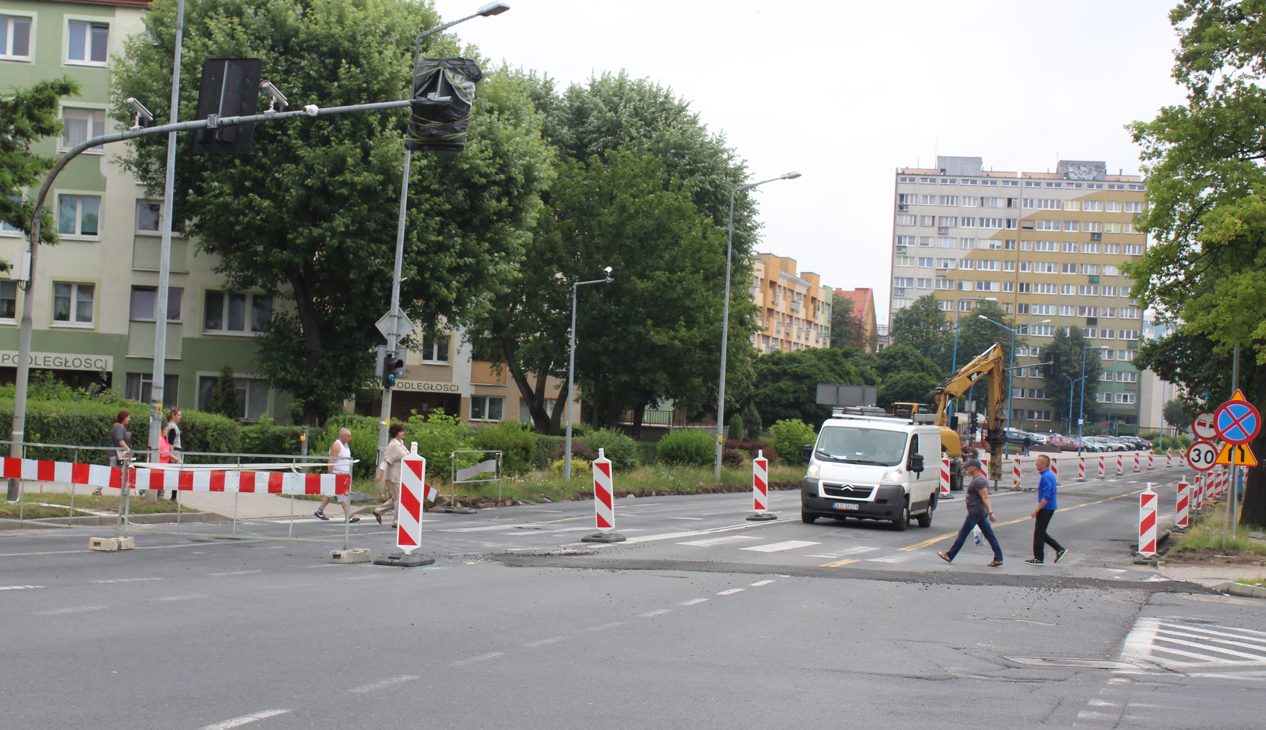 Zmiany ruchu w centrum miasta