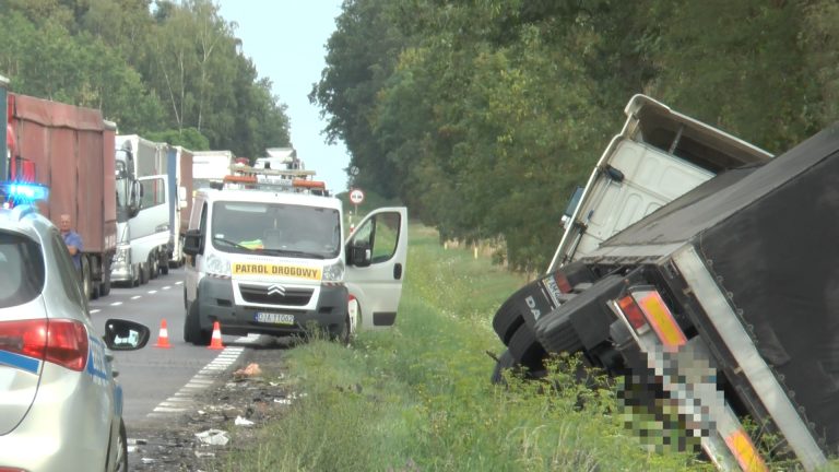 Śmiertelny wypadek na drodze Lubin – Wrocław (WIDEO)