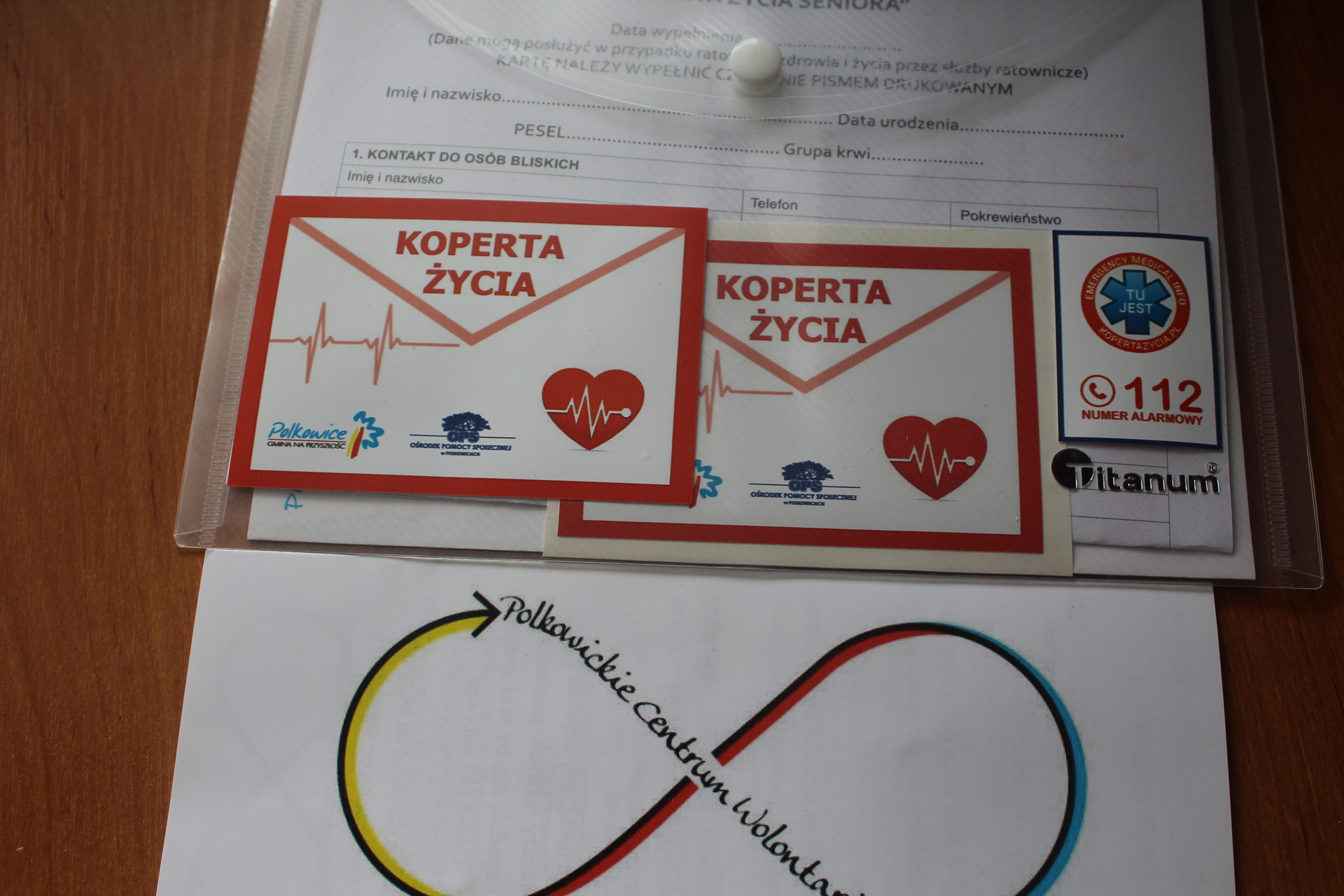 Polkowiccy wolontariusze rozdają „Koperty Życia”