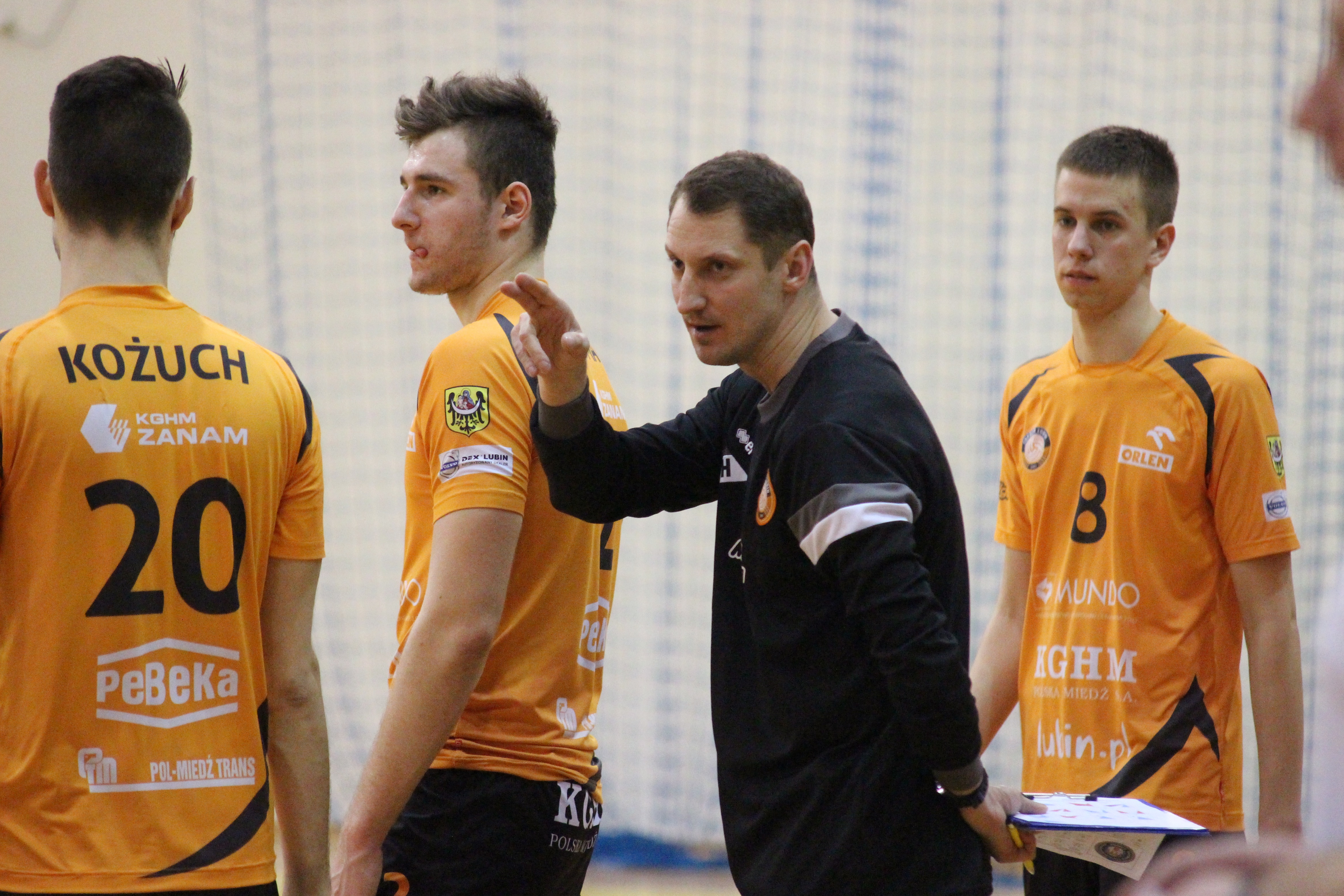 Sztab szkoleniowy Cuprum Lubin kompletny