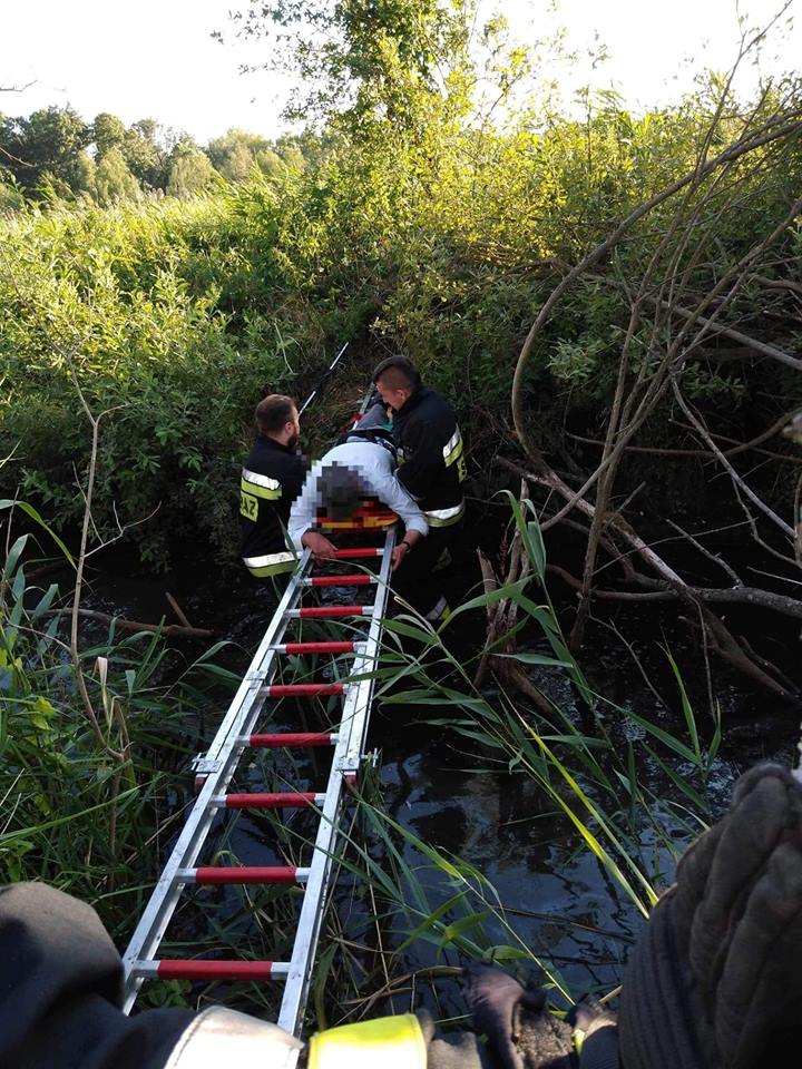 Strażacy uratowali mężczyznę