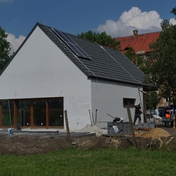 Świetlica dla dwóch wsi w gminie Grębocice już stoi