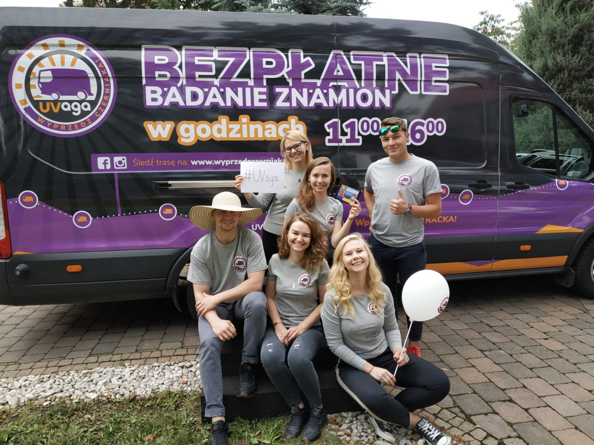 Wyprzedź czerniaka, wpadnij do RakTracka