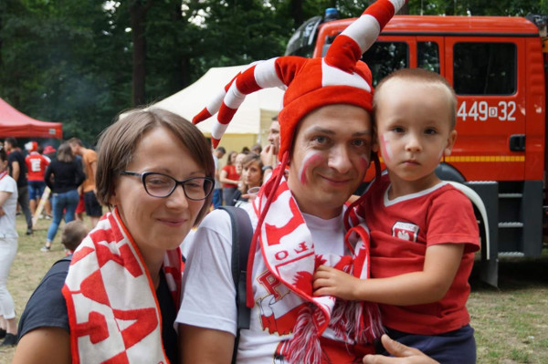 Pokazali, jak kibicują i wygrali