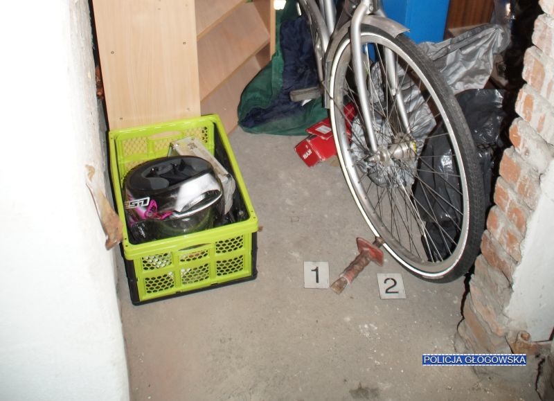 Skradzione rzeczy sąsiada trzymał w piwnicy