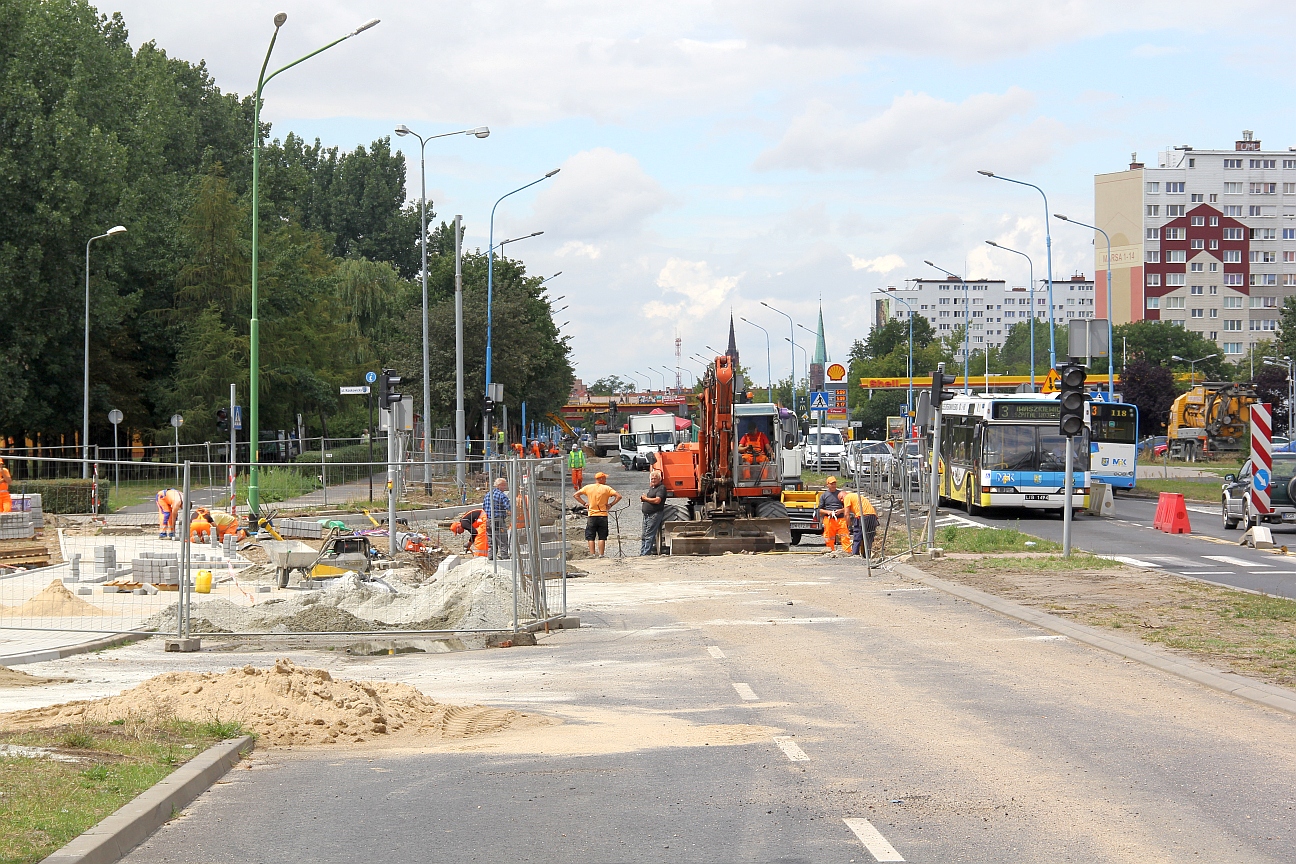 Remont na Piłsudskiego bez opóźnień