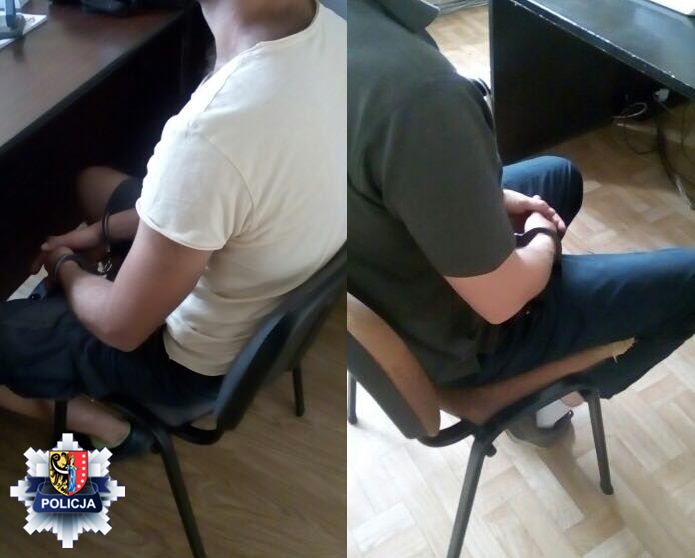 Ukradł telewizor przez uchylone okno