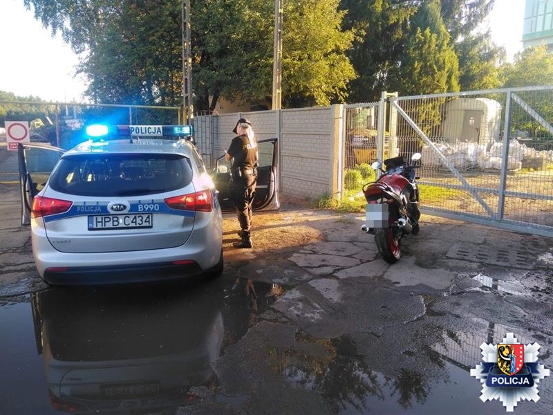 Jechał motocyklem bez uprawnień i pod wpływem