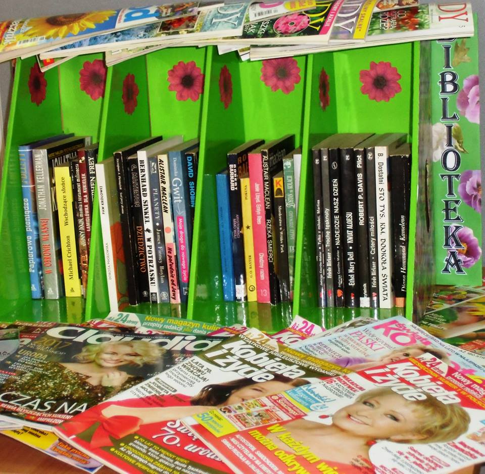 Chocianowscy działkowicze mają własną biblioteczkę