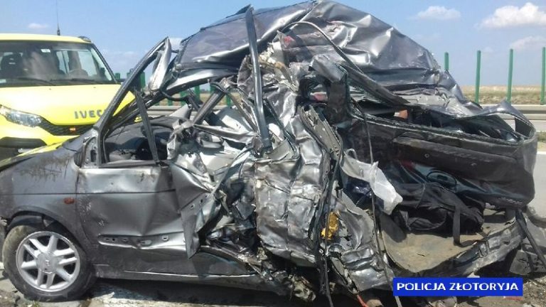 Korytarzem życia jechali pod prąd (FOTO)