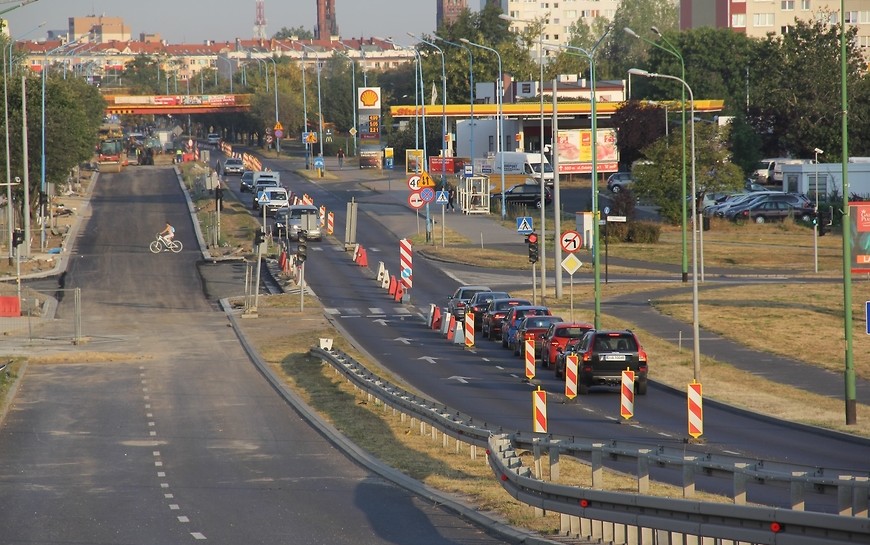 Remont Piłsudskiego: czas na jezdnię południową