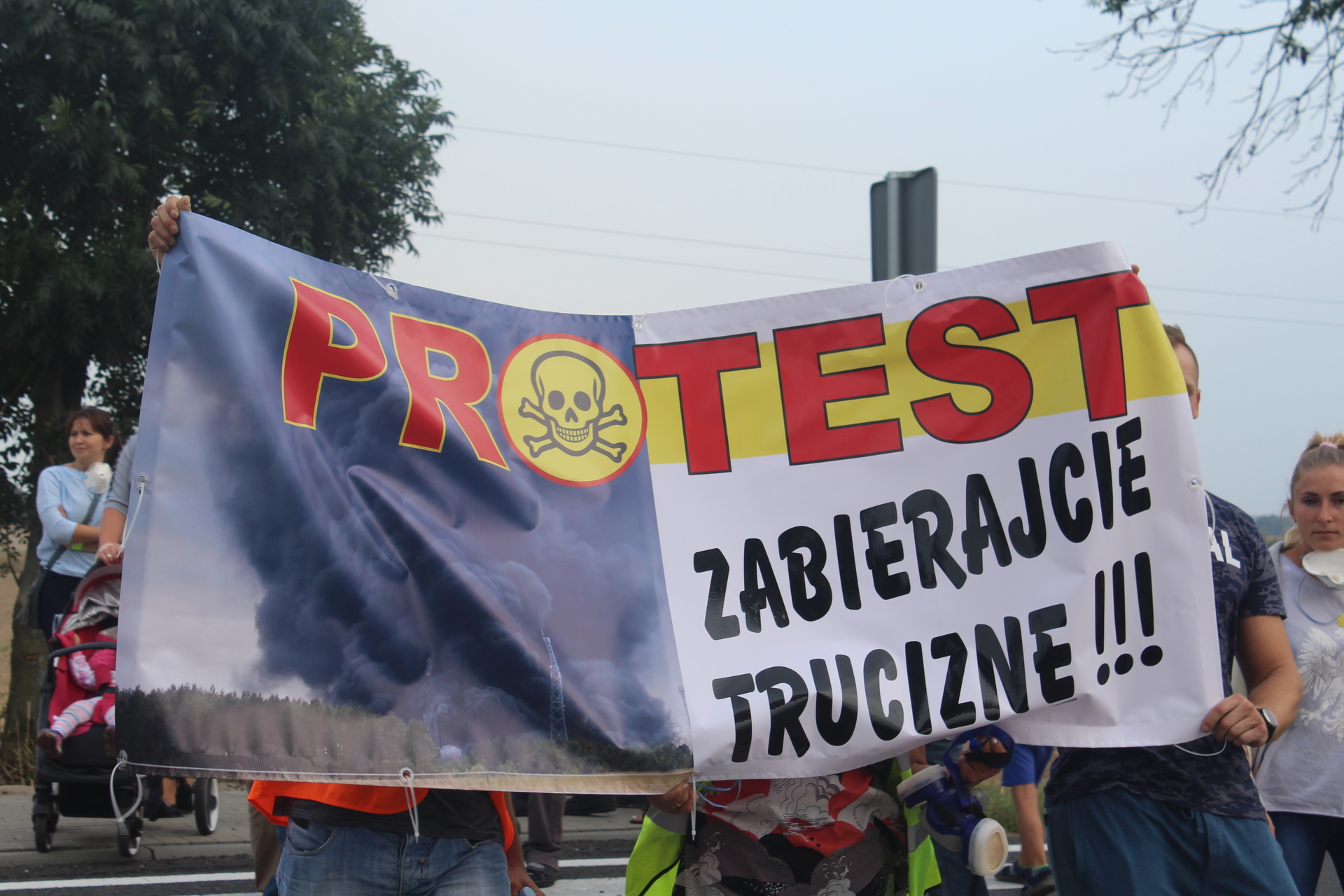 Blokując krajową „12” wołali o pomoc (WIDEO, FOTO)