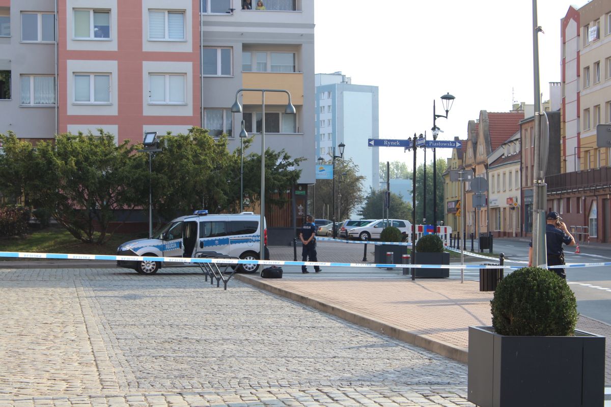 Dostawca tajemniczej przesyłki zatrzymany