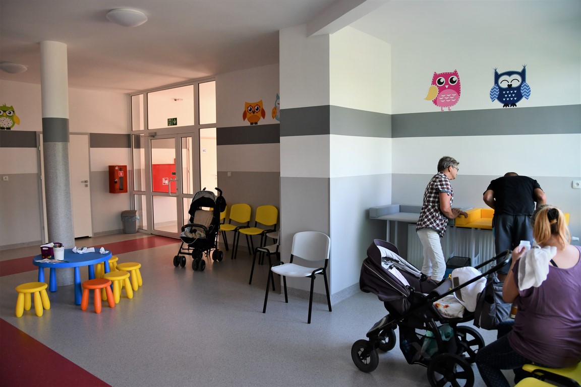 Nowa poczekalnia dla dzieci w polkowickiej przychodni (FOTO)
