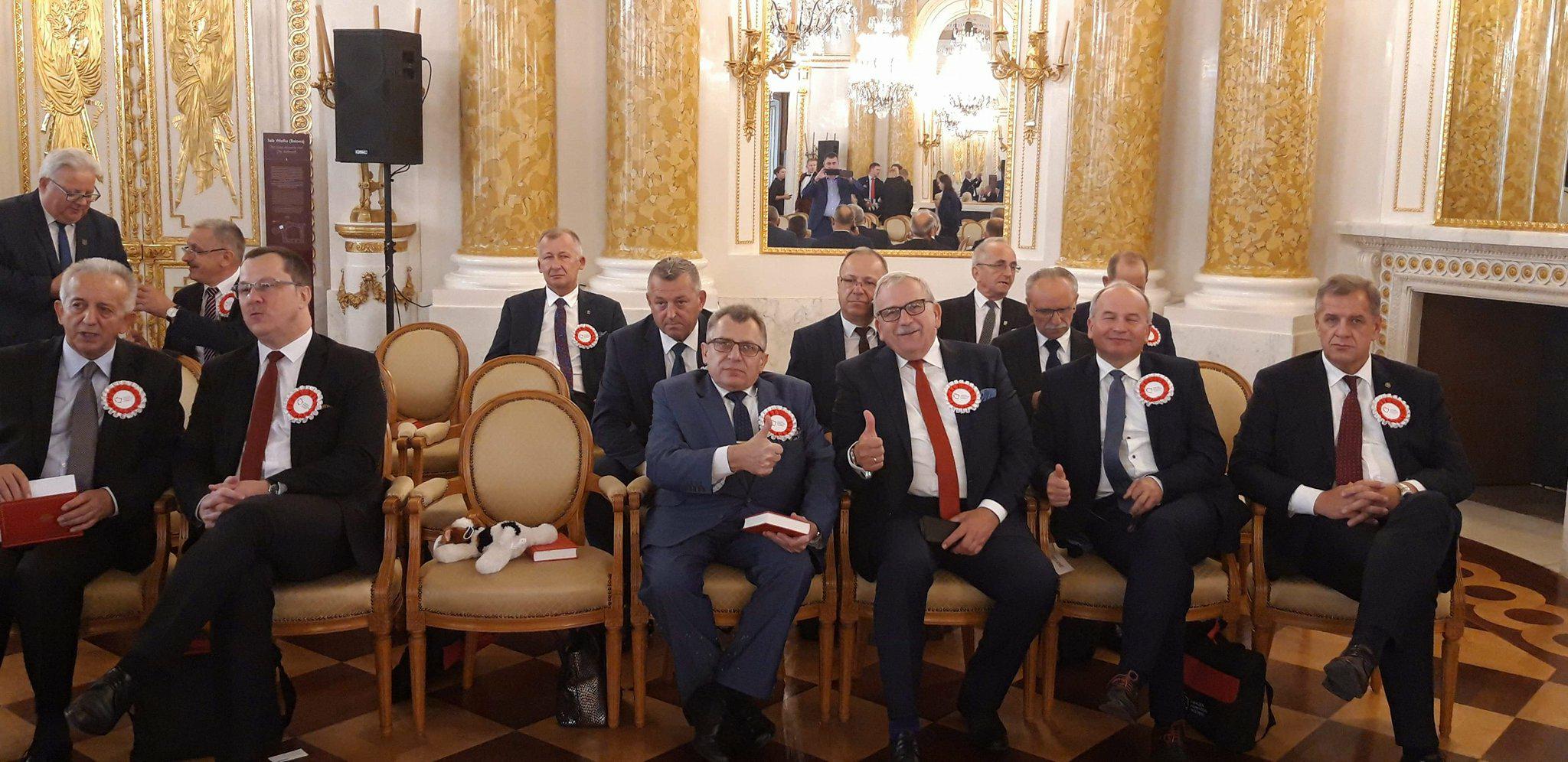 Starosta polkowicki uhonorowany. Komu podziękował?