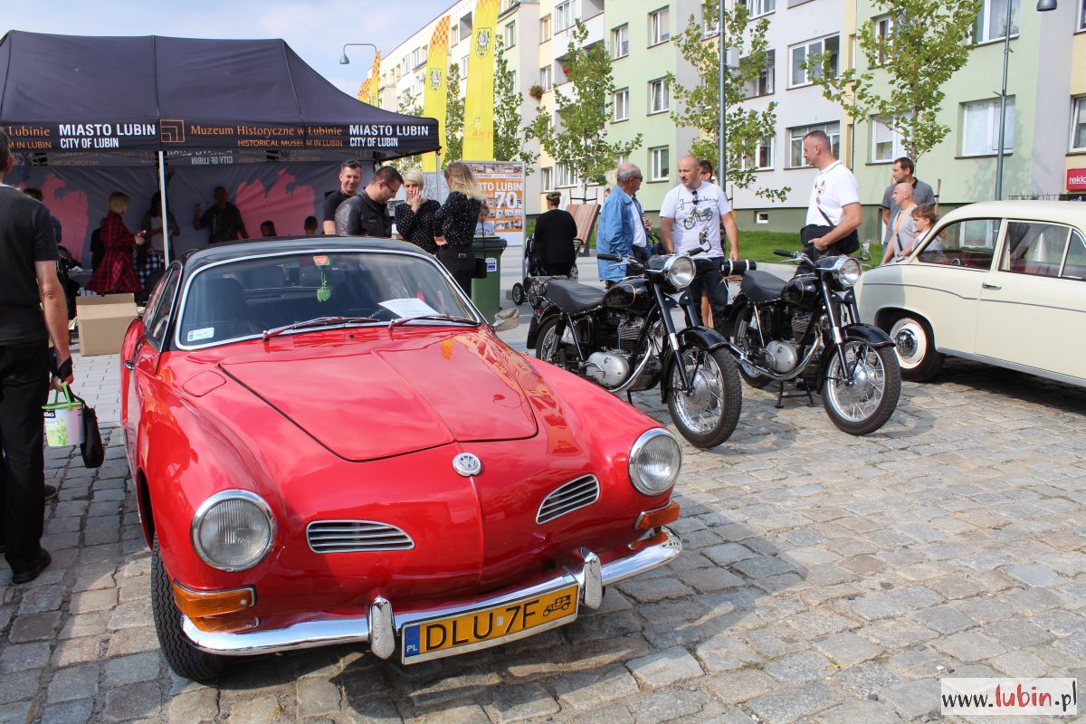 Niezwykłe maszyny na lubińskim rynku (FOTO)