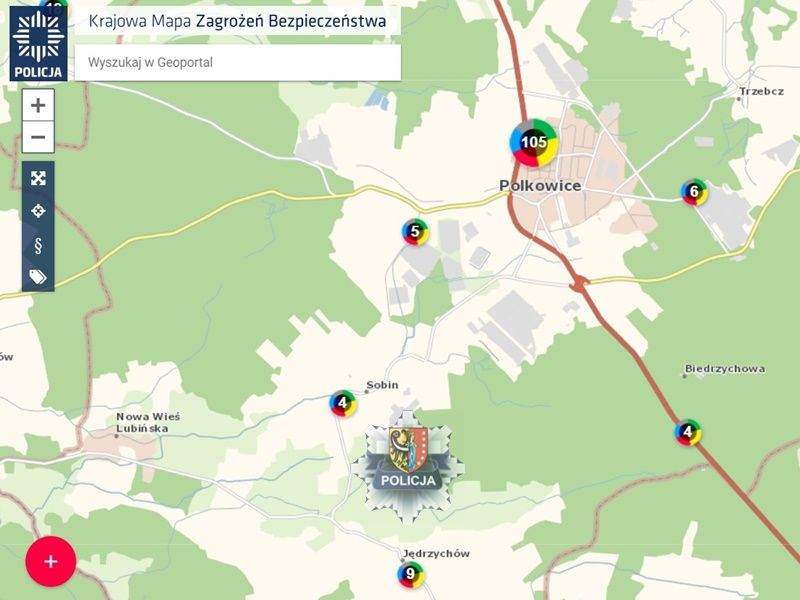 Polkowiccy policjanci potwierdzili ponad połowę zgłoszeń