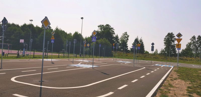 W Buczynie mają miasteczko ruchu drogowego