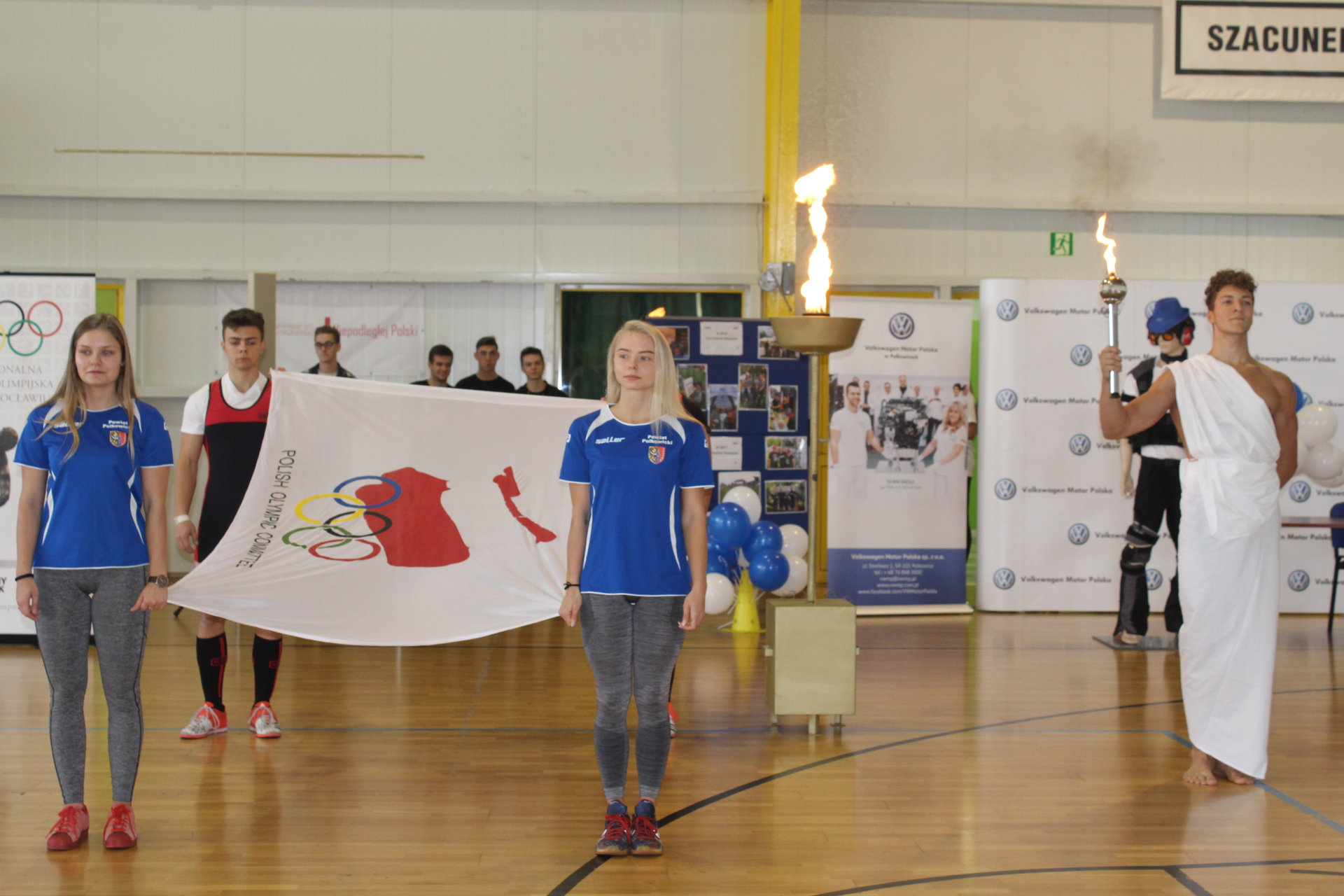 W Chocianowie zapłonął olimpijski znicz (FOTO)