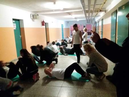 W Gaworzycach polubili poranną gimnastykę