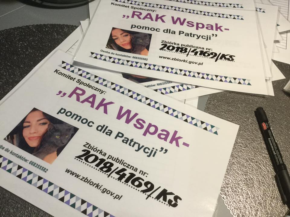 Zbierają datki na leczenie młodej polkowiczanki chorej na raka
