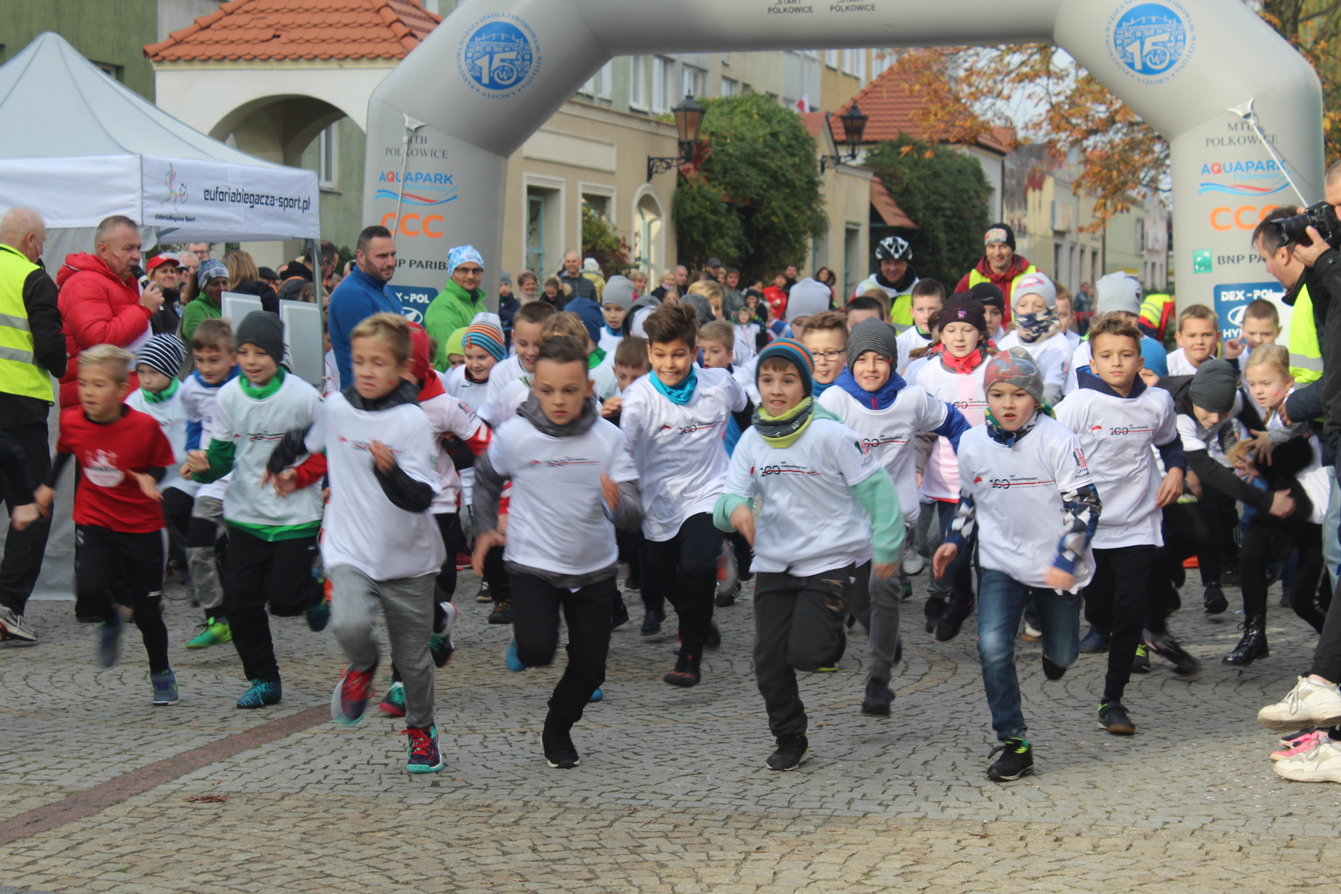 W Polkowicach pobiegli dla Niepodległej (FOTO)