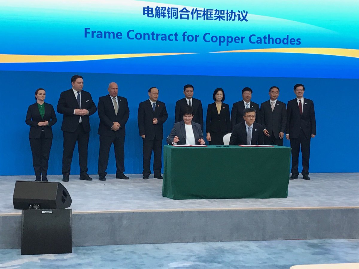 KGHM z umową na 4 mld USD