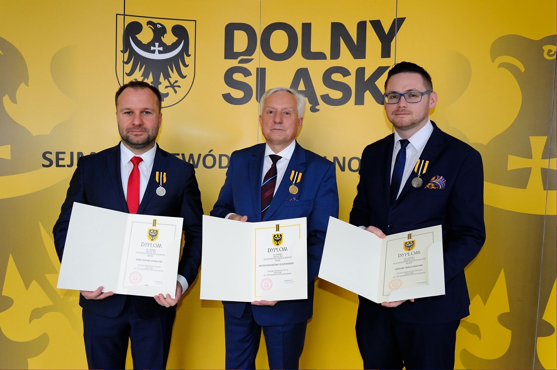 Zasłużeni dla Dolnego Śląska z Uczelni Jana Wyżykowskiego