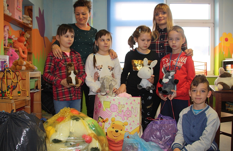 200 pluszaków dla małych pacjentów