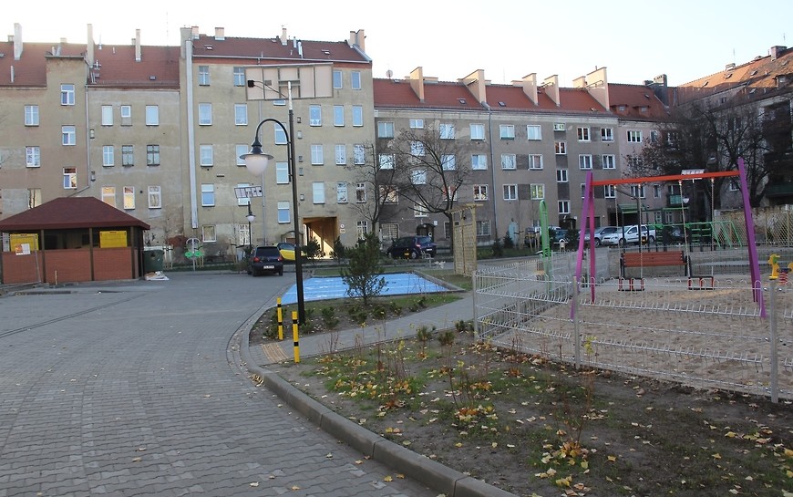 Podwórko zmieniło oblicze