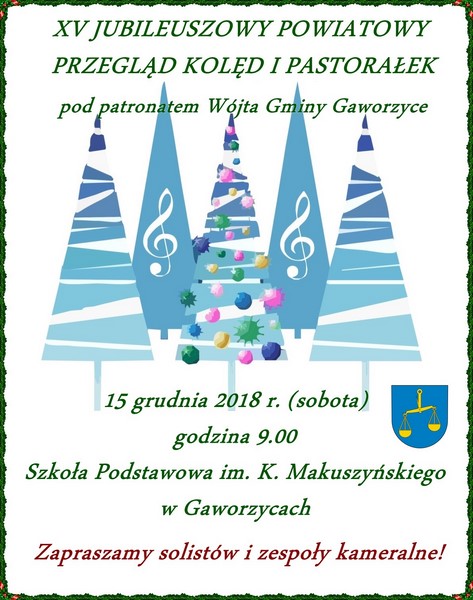 Kolędy i pastorałki w Gaworzycach  