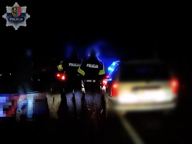 Ścigali pirata drogowego na krajowej „trójce”