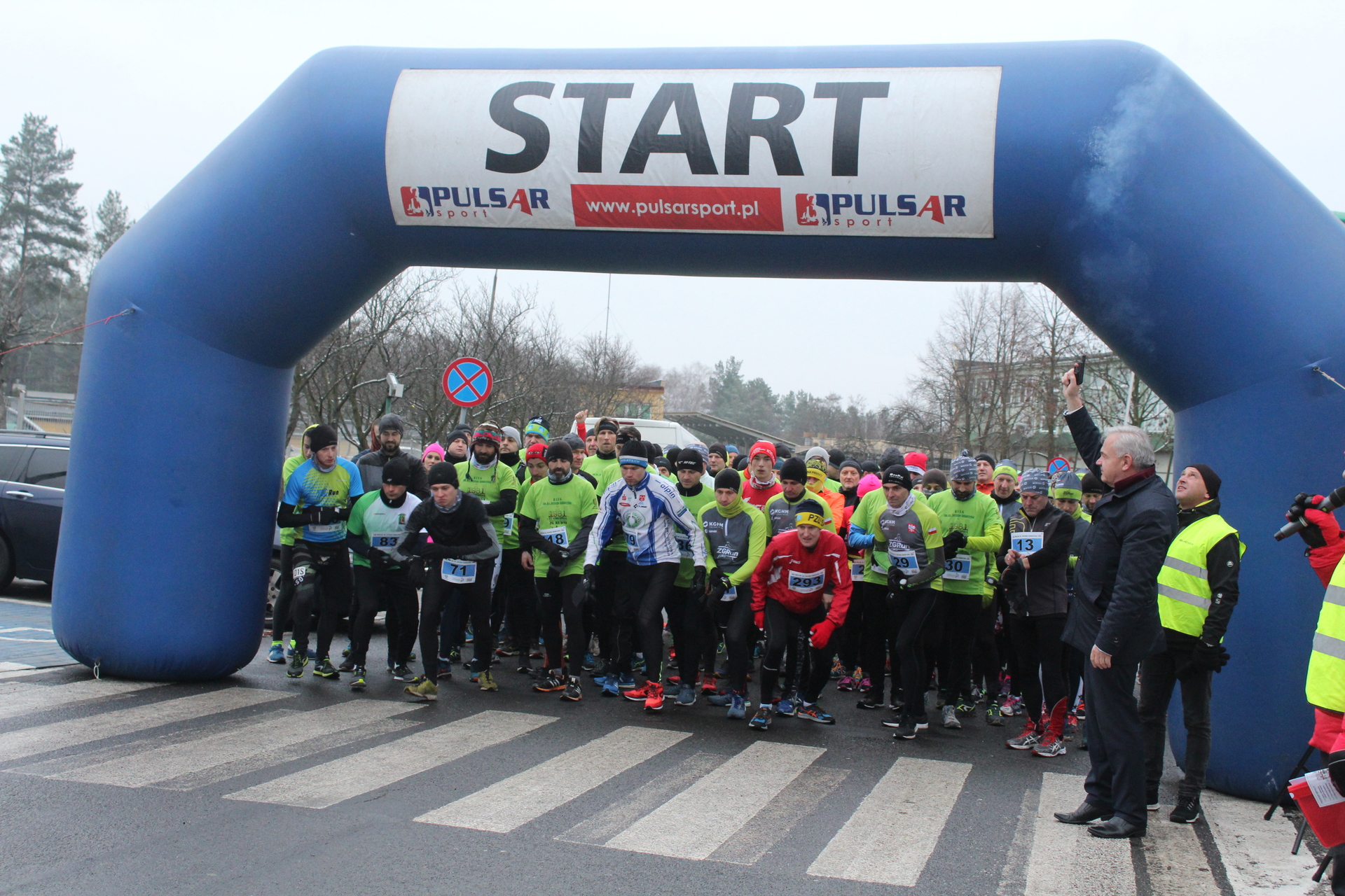 Pobiegli w 37. rocznicę pacyfikacji kopalni „Rudna” (FOTO)