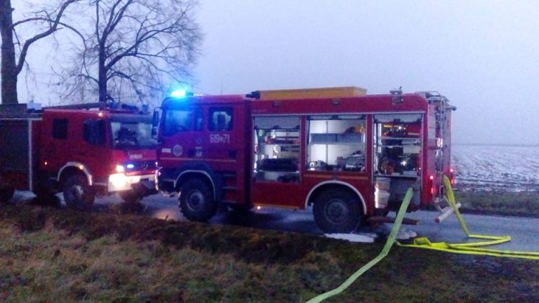 Cztery jednostki walczyły z pożarem (FOTO)