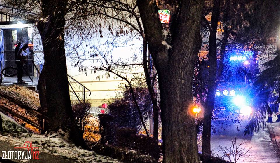 Zamknął się w toalecie. Wezwano straż pożarną