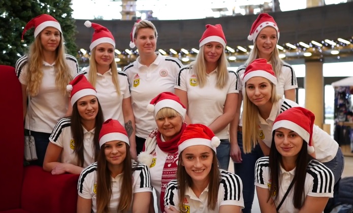 Świąteczne życzenia od szczypiornistów (WIDEO)