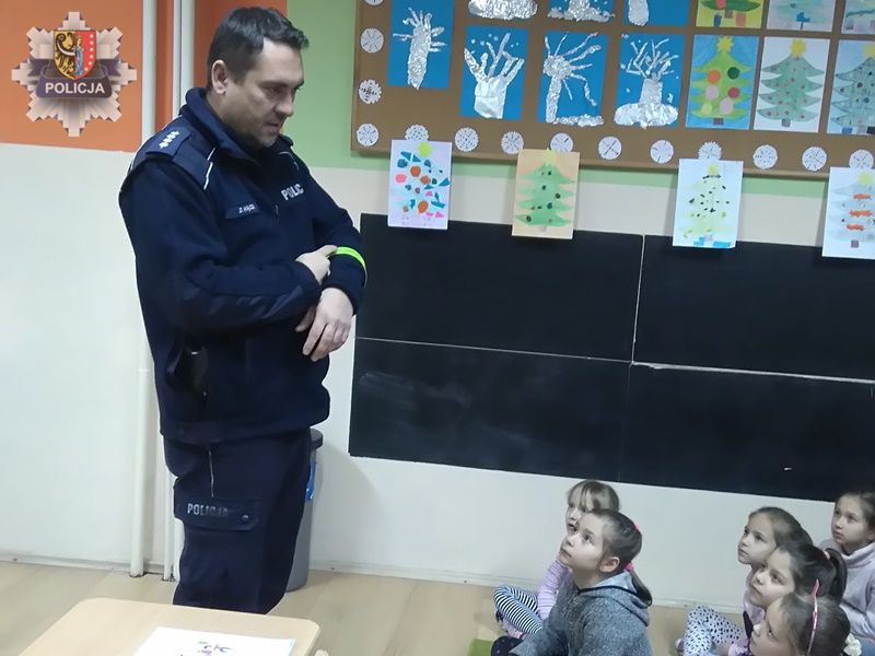 Chocianowski dzielnicowy z prelekcją w Parchowie  