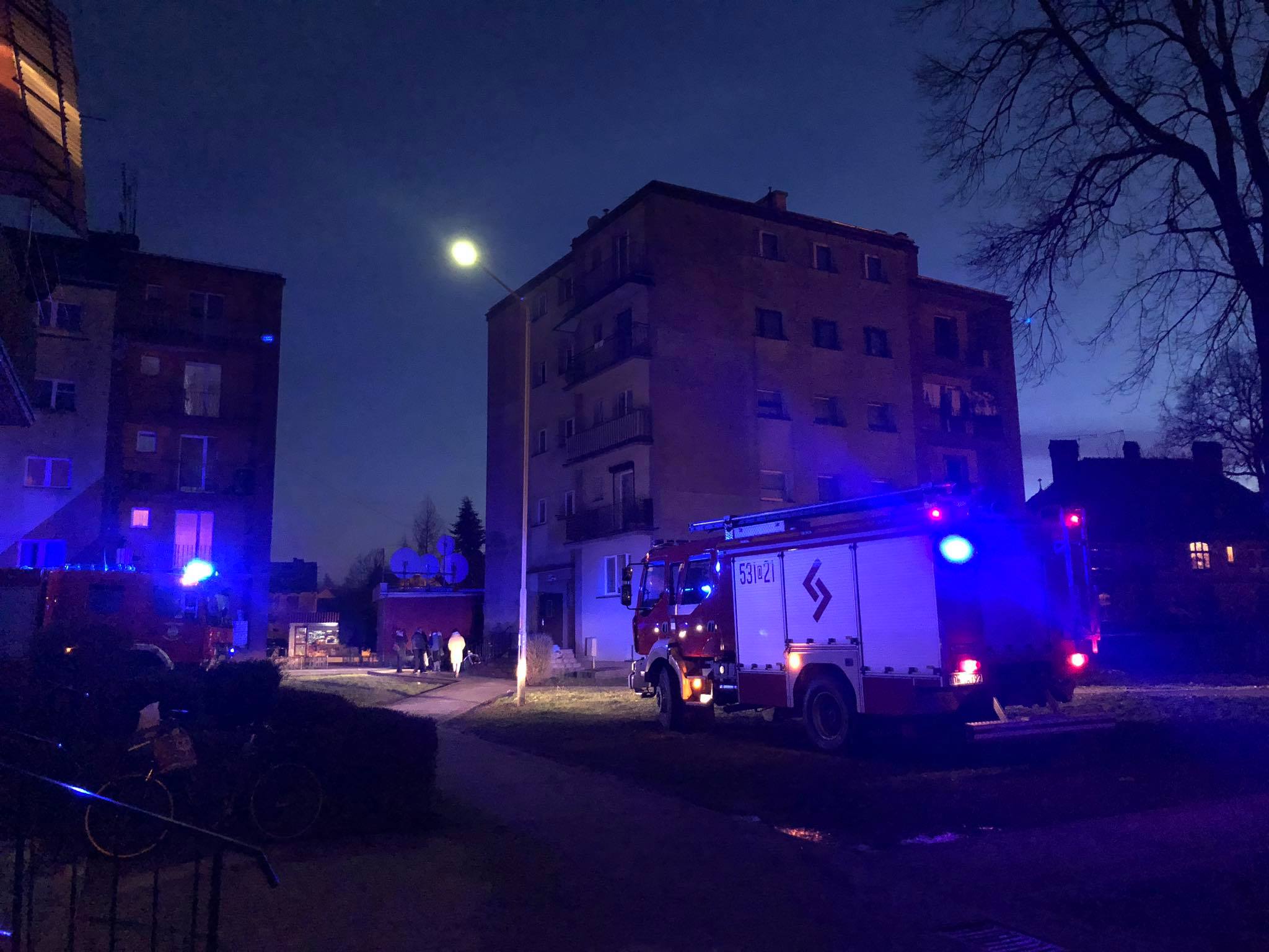 Groźny pożar w Chocianowie