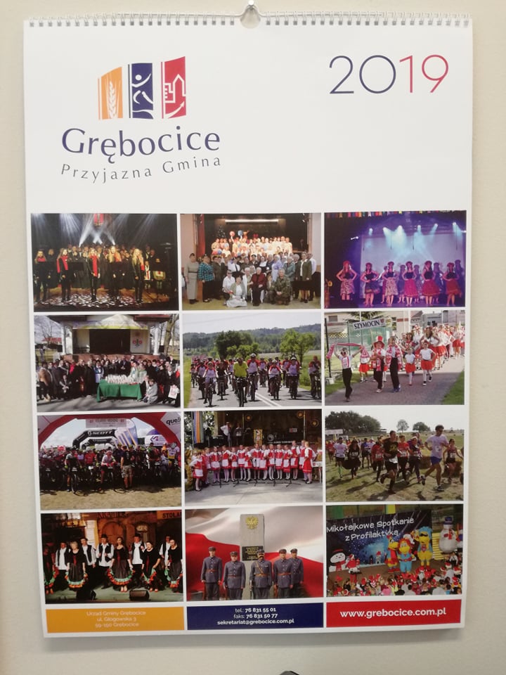 Grębocickie kalendarze jak ciepłe bułeczki