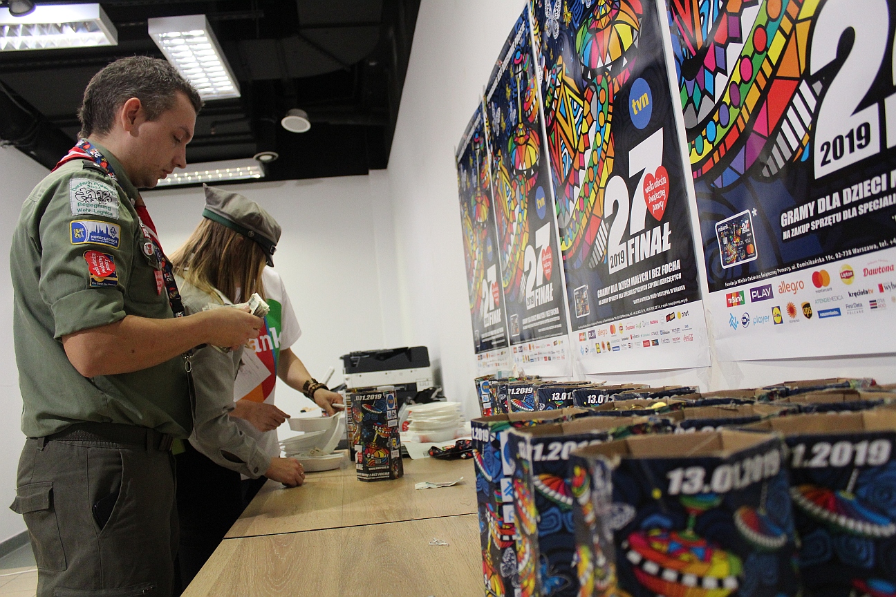 Trwa zbiórka darów dla Orkiestry