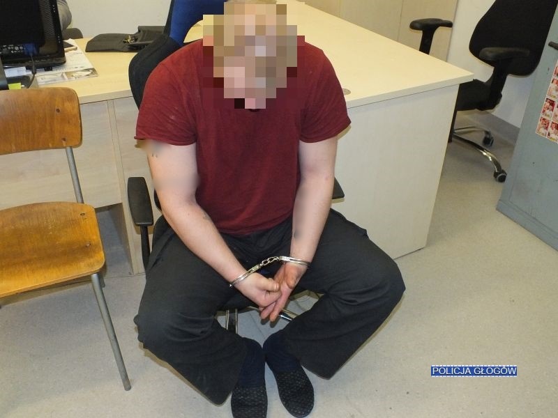 Krakowianin wpadł w ręce głogowskich policjantów