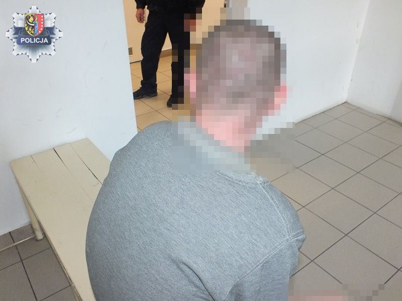 Pijany włamywacz wpadł na gorącym uczynku