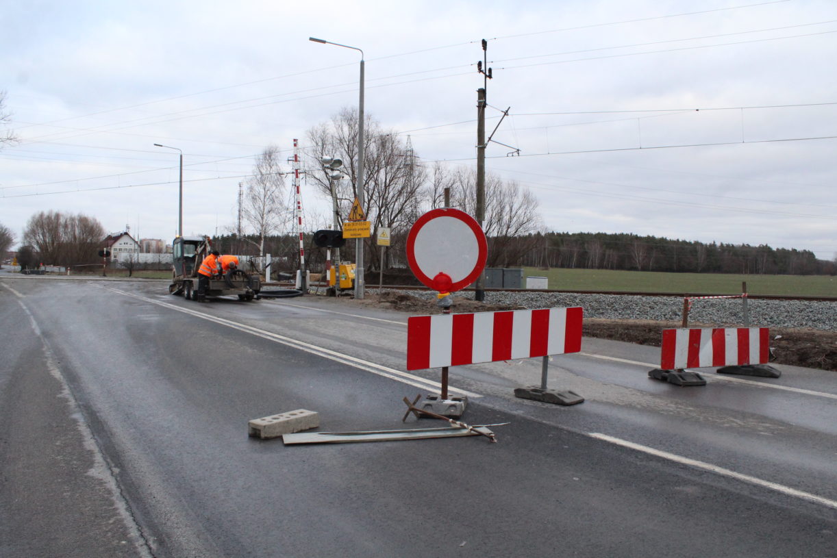 Przejazd na Legnickiej zamknięty do końca lutego