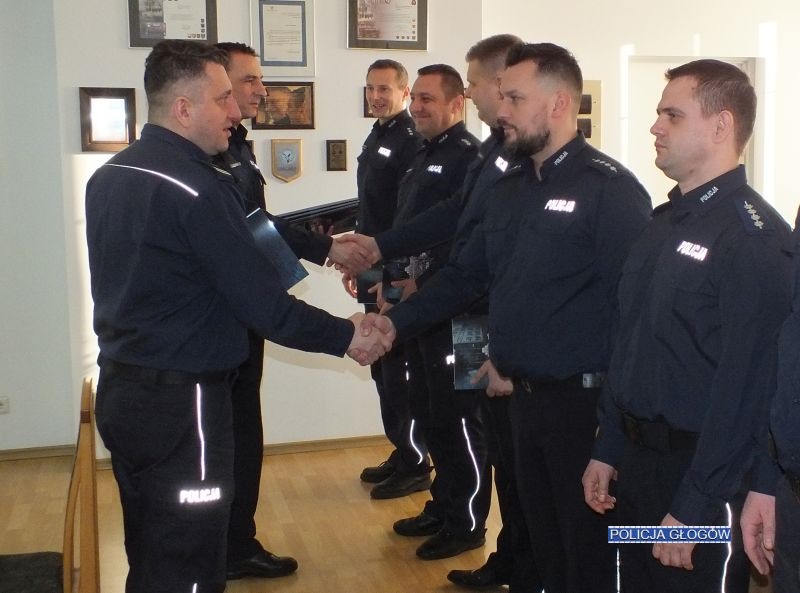 Głogowscy policjanci na nowych stanowiskach