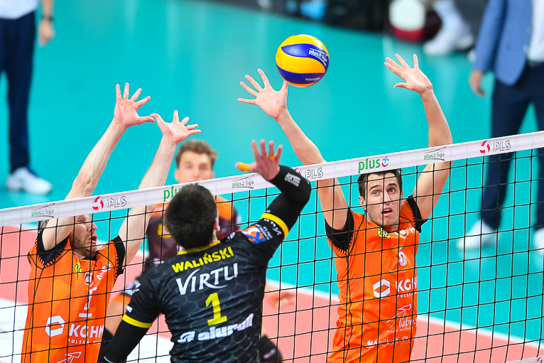 Jurajscy Rycerze pokonali siatkarzy Cuprum Lubin