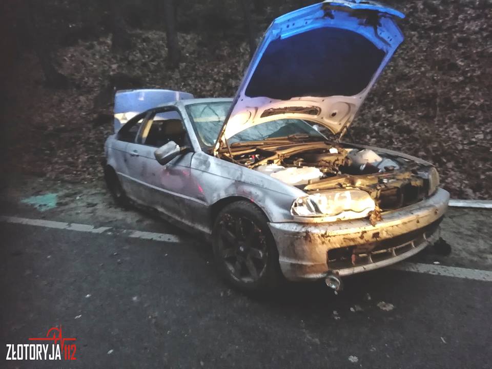 Podróż zakończył w rowie (FOTO)