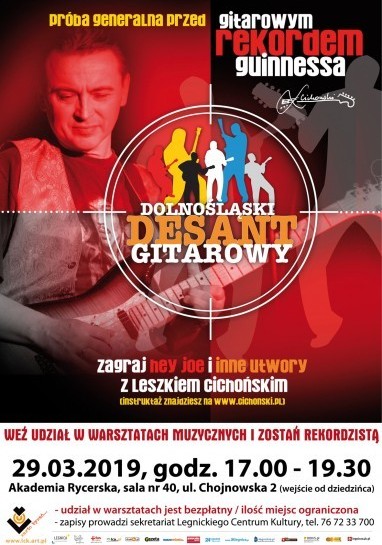 Przed gitarowym rekordem  